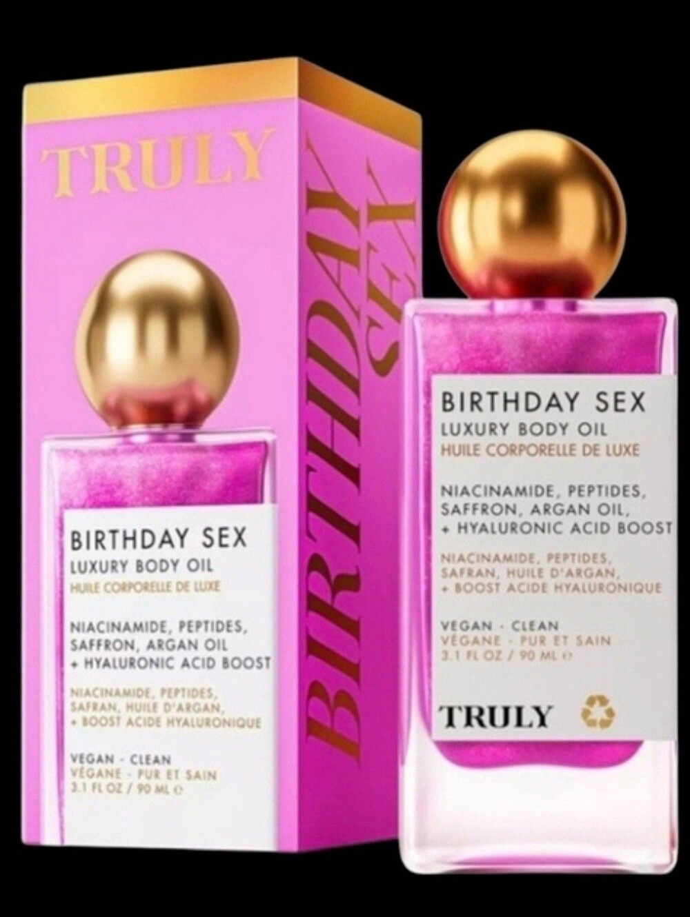 💕 TRULY Birthday Sex Luxury Body Oil